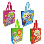 BOLSA DE REGALO ANIMALES FELIZ DIA PQX12)