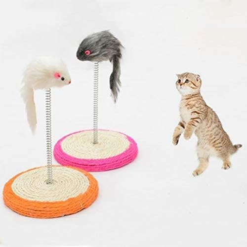 Juguete de raton con resorte para gatos al por mayor