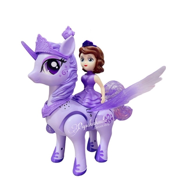 Pony con Princesa: Experiencia Mágica de Luces y Sonidos al por mayor