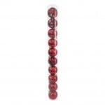 BOLAS NAVIDEÑAS X10 ROJA