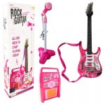 MICROFONO INFANTIL CON PARLANTE Y GUITARRA