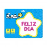 GLOBO FELIZ DIA FUCSIA(PQTX12)