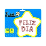 GLOBO FELIZ DIA PALO ROSA.