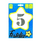 GLOBO PLATEADO 32" #5(PQTX25)
