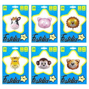 GLOBO ANIMALES 20"(PQTX25)
