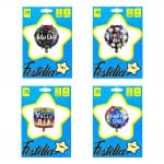 GLOBO FELIZ DIA CARTON 18"(PQTX25)