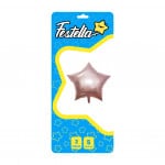 GLOBO ESTRELLA PALO ROSA 5" X2(PQTX25)