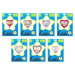 GLOBO CORAZON TE AMO MAMA 18"(PQTX25)