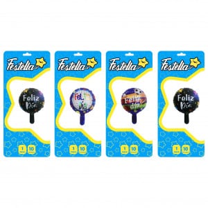 GLOBO FELIZ DIA 10"(PQTX25)