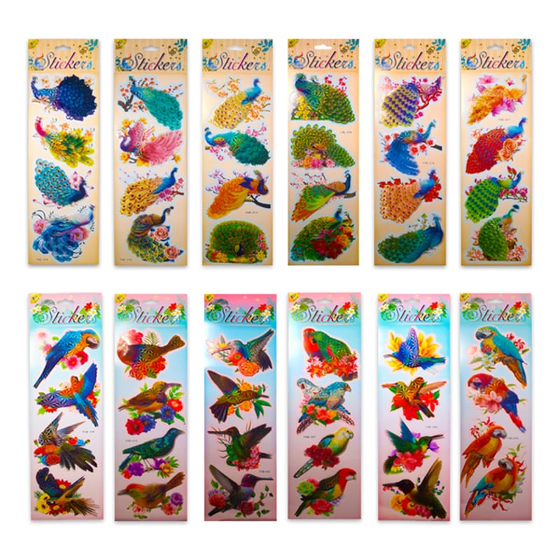 STICKER AVES PQ X4