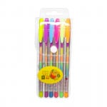 SET LAPICERO NEON X6 (CJX40)