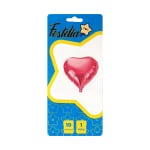 GLOBO CORAZON FUCSIA 10" CARTON(PQTX25)