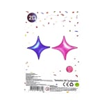 GLOBO ESTRELLA ROJO 26"(PQTX25)