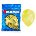 GLOBO DE LATEX SATINADO DORADO R12X50