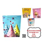 DOC. BOLSA DE REGALO ESTAMPADA 23*30*8CM BMR-1434-2