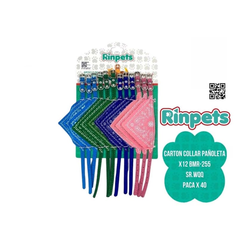 CARTON COLLAR PAÑOLETA X12 BMR-255