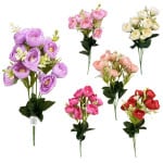 FLOR PEONIA X5: