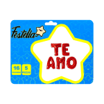 GLOBO TE AMO ROJO.(PQTX12)