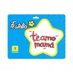GLOBO TE AMO MAMA ROJO(PQTX12):