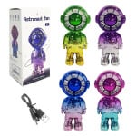 MINI VENTILADOR ASTRONAUTA RECARGABLE
