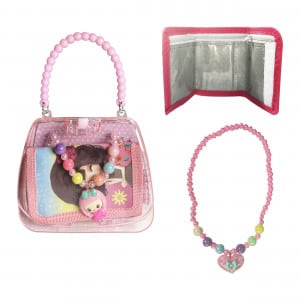 BOLSO CON BILLETERA Y COLLAR X12