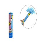 LANZA CONFETI AZUL 30CM
