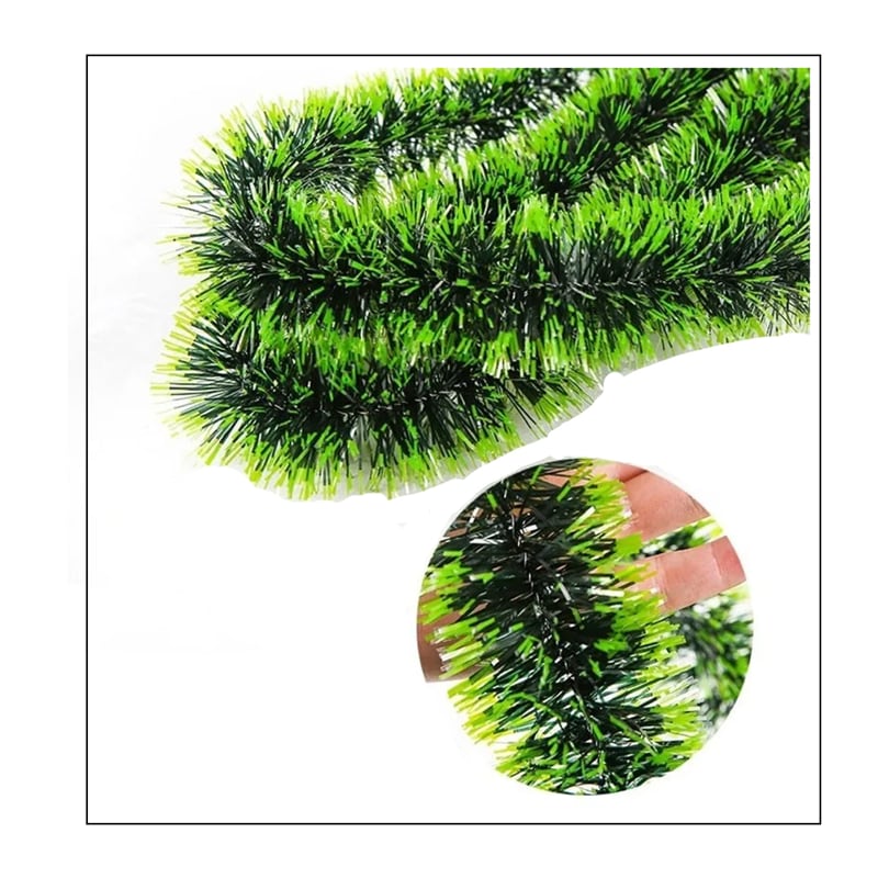 GUIRNALDA VERDE PUNTAS VERDES 13*2.50CM