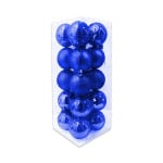 BOLAS NAVIDEÑAS X20 AZUL