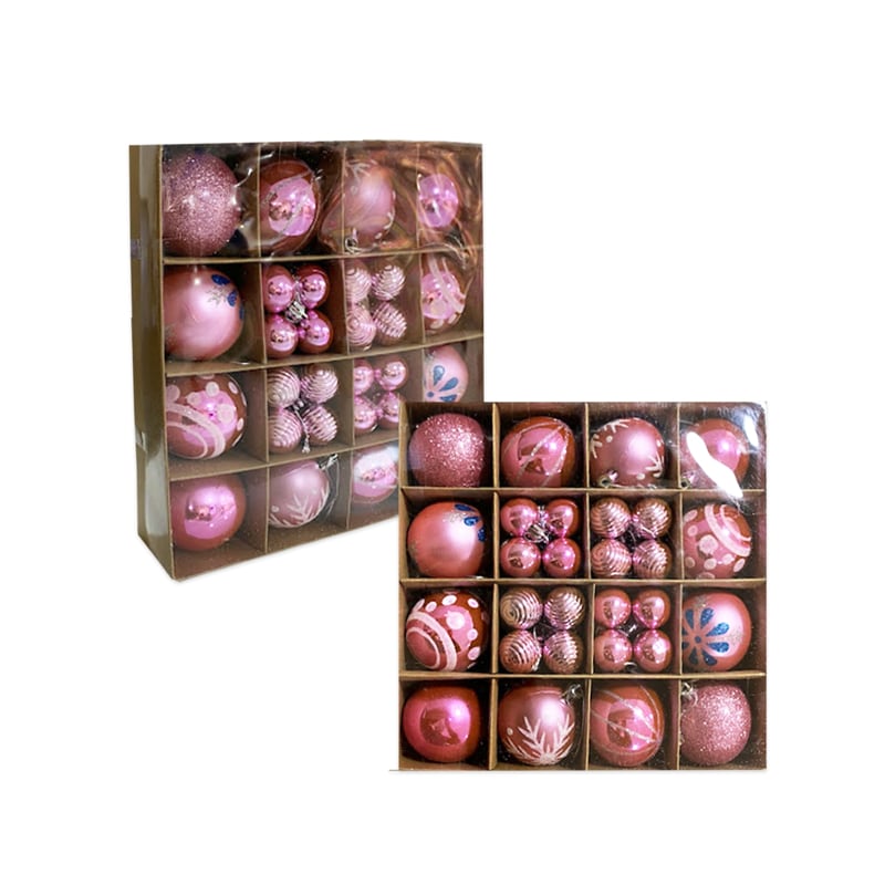 BOLAS NAVIDEÑA X44 SURTIDA