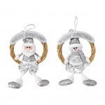 ADORNO NAVIDEÑO CON PELUCHE
