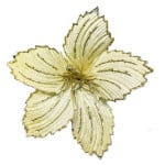 FLOR NAVIDEÑA DORADA(BDJX192)