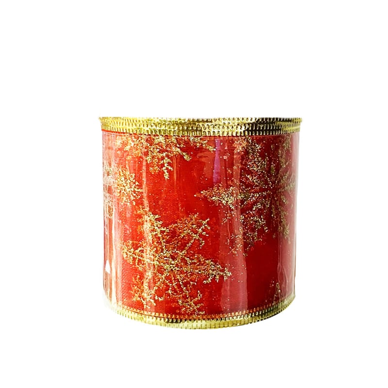 CINTA NAVIDEÑA ROJA 9Y (CJX20)