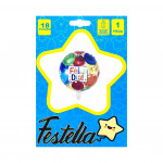 GLOBO FELIZ DIA 18"(PQTX25)