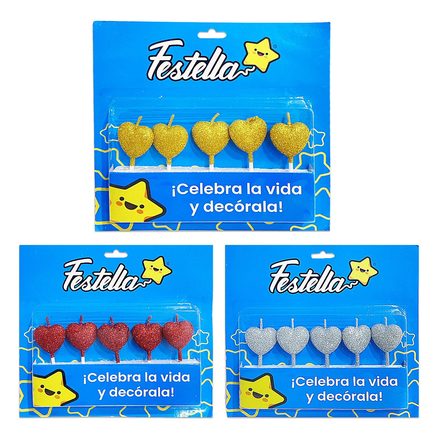 VELA CORAZON X5.