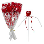 CORAZONES LOVE DECORATIVOS (PQTX12):