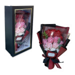 RAMO ROSAS EN CAJA: