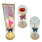 ROSA ENCAPSULADA ARTIFICIAL CON LUZ: