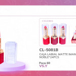 CAJA LABIAL MATTE IMAN OF NOBLE*24PCS 5081B