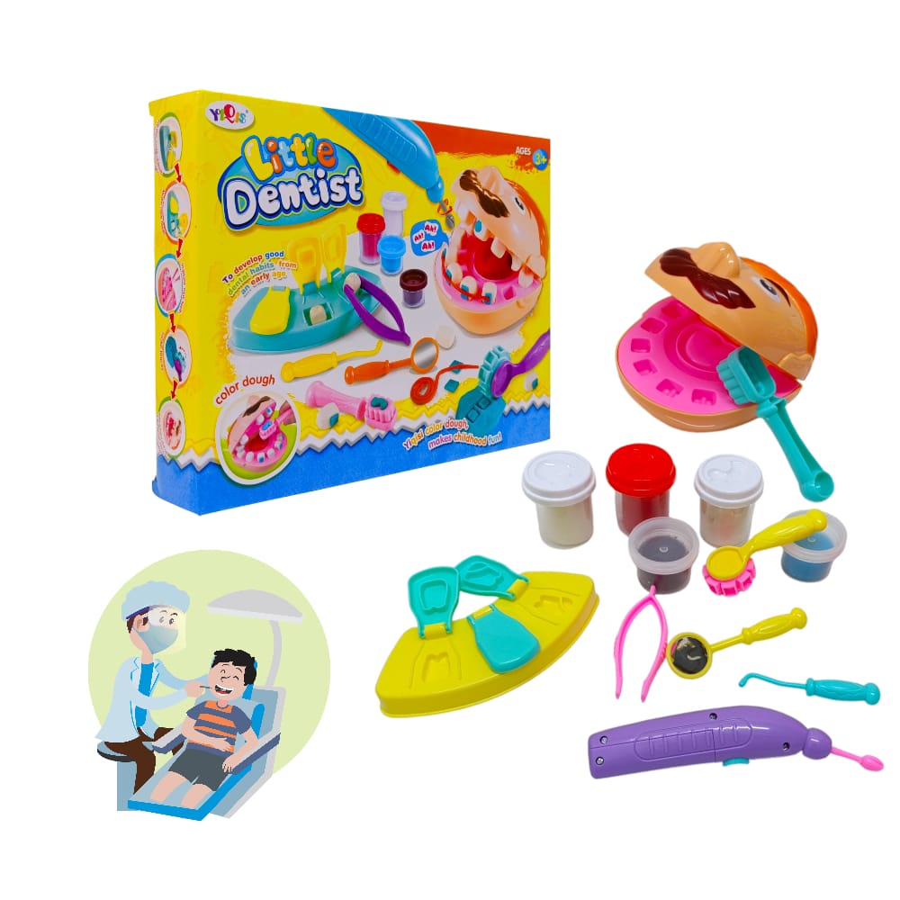PLASTILINA DENTISTA EN CAJA 6818-3