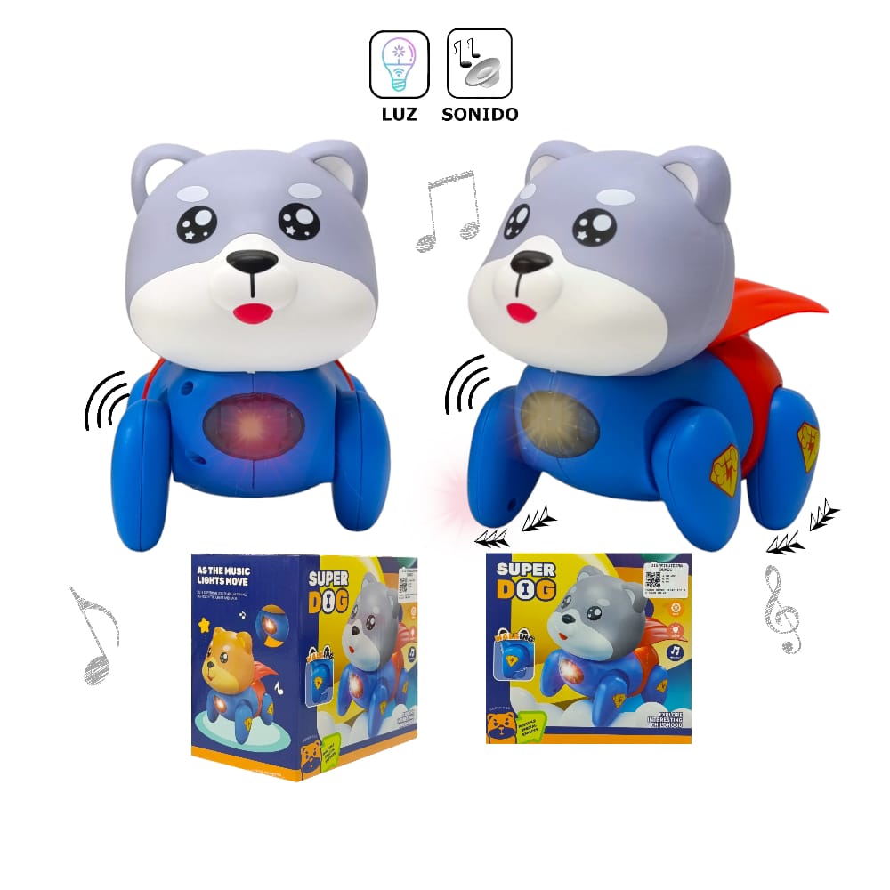 PERRO HEROE DIDACTICO EN CAJA QB-25Y