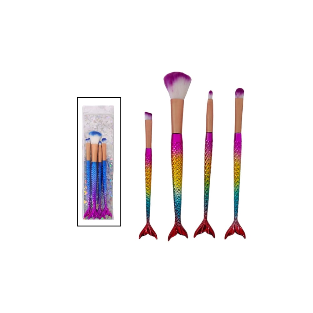 SET DE BROCHAS SIRENA  X4 PCS DK-1029