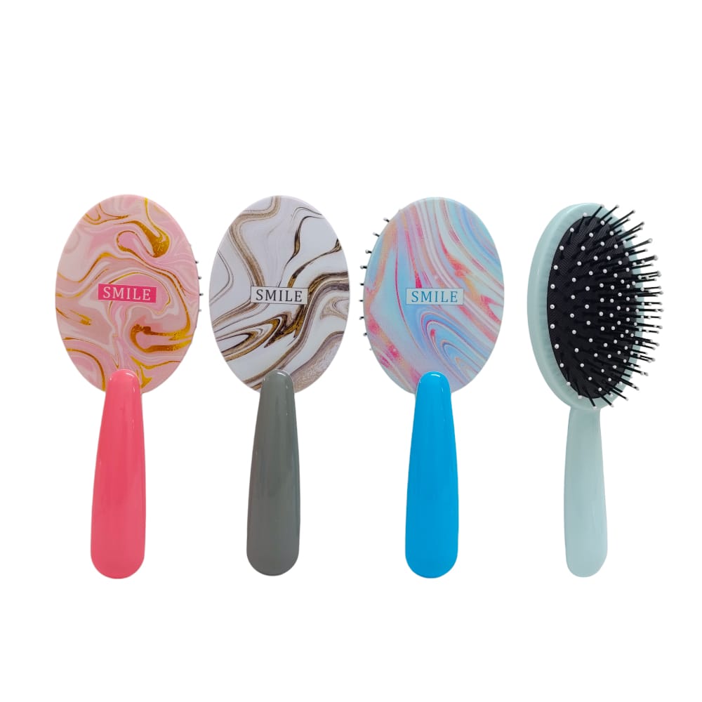 CEPILLO PARA CABELLO EN BOLSA ESTAMPADO DK-2690