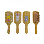 CEPILLO BAMBU CUADRADO ESTAMPADO DK-2692