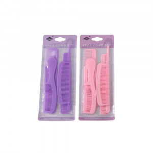 SET DE PEINE UNICOLOR X6 DK-2704(PQTX12)