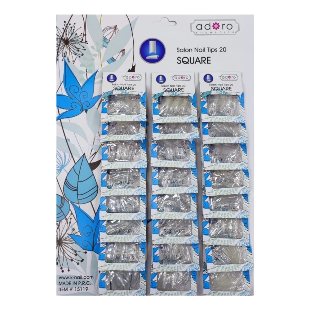 UÑA ADORO SQUARE BLANCA DK-15119 (CRTX24)