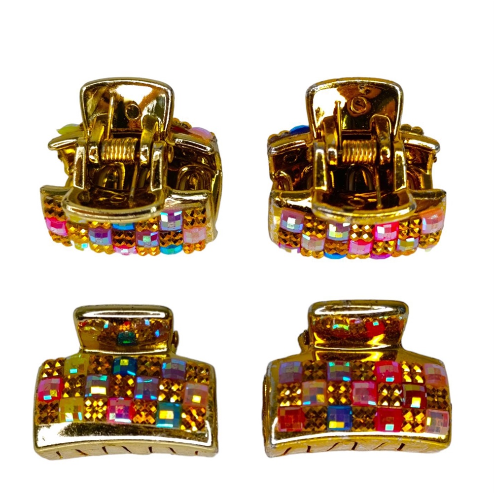 GANCHO PIEDRA COLOR PASTEL L2308-5 (X12)