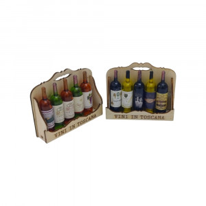FIGURA DECORATIVA EN BOTELLA PARA NEVERA DK-1899