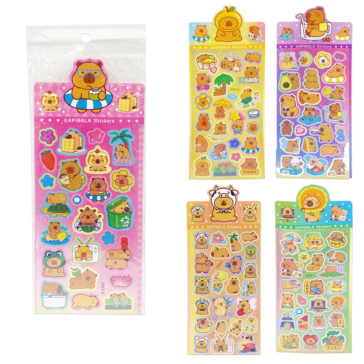 STICKERS CAPIBARA (PQTX20)