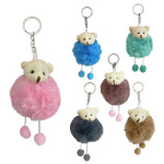 LLAVERO PELUCHE OSO
