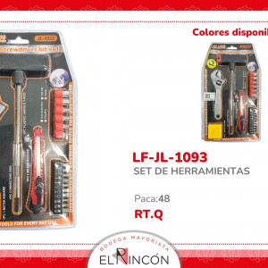 SET DE HERRAMIENTAS JL-1093
